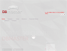 Tablet Screenshot of dbmaster.com.br